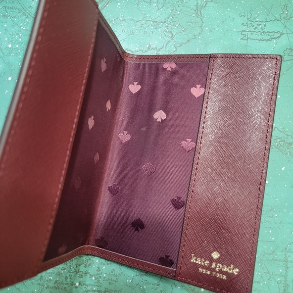 Kate Spade New York Cameron Street Travel Passport Holder In Sienna OS - Picture 3 of 3